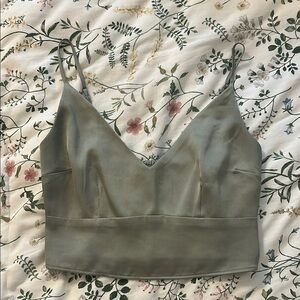 Elegant Green Women's Top